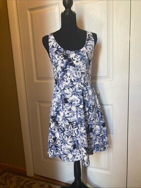 H&M | Dresses | Hm Blue Sequin Mini Dress | Poshmark